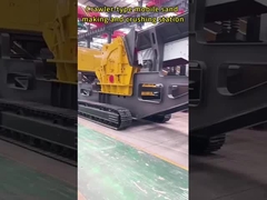 크롤러형 이동성 모래 제조 및 분쇄 역8